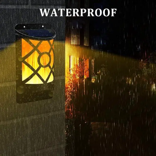 Alt view image 4 of 6 - 2PCS Solar Wall Lights Outdoor
