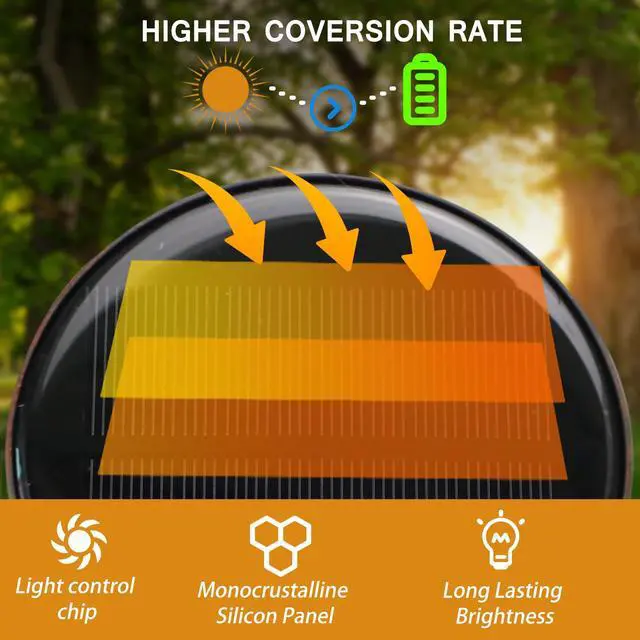 Alt view image 6 of 6 - 2 Pack Vintage Solar Lantern