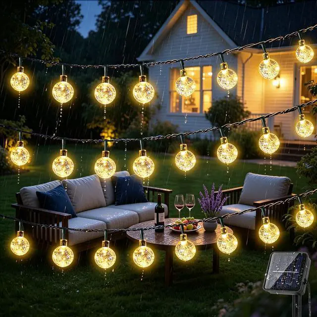 Main image of Solar Lights Outdoor Garden 18M 100LED