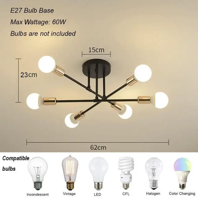 Alt view image 2 of 6 - Modern Chandelier Light Fixtures