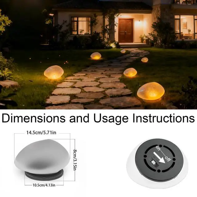 Alt view image 5 of 6 - Solar Garden Lights