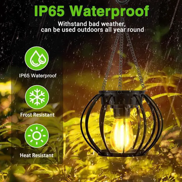 Alt view image 4 of 6 - Solar Lanterns for Outside Garden