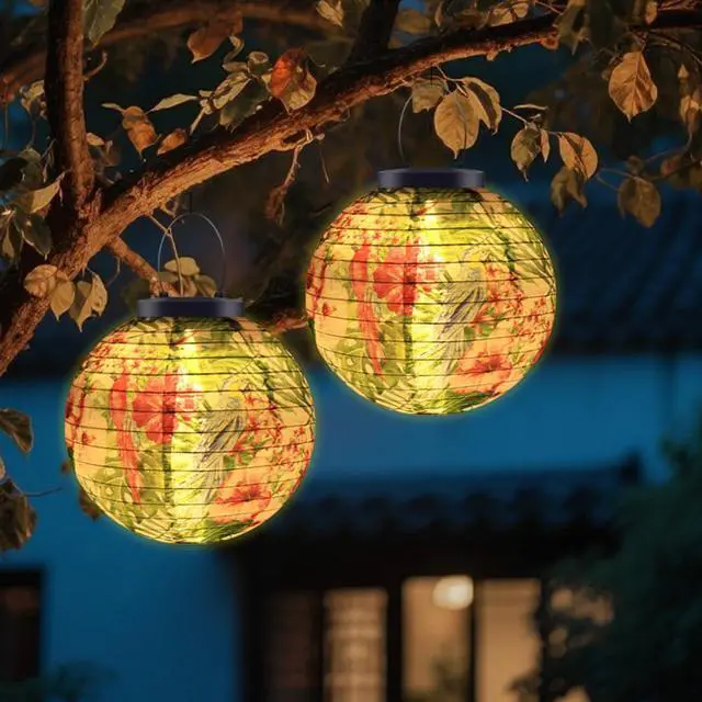 Main image of 2PCS Solar Lights Outdoor Garden Lantern
