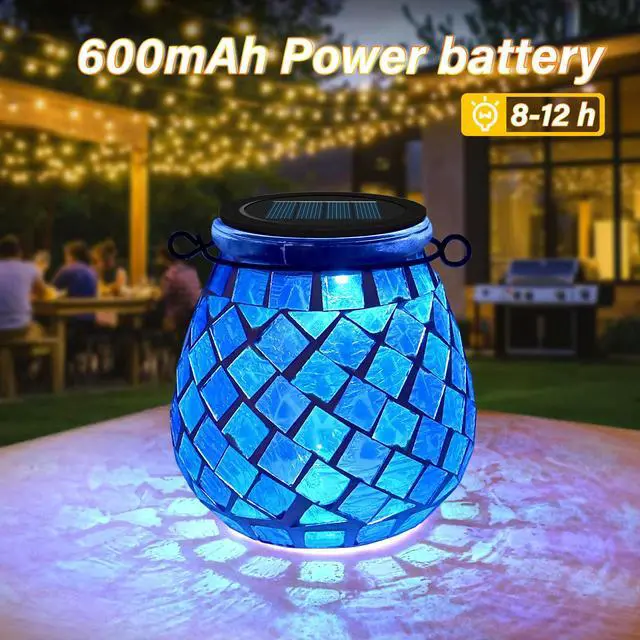 Alt view image 4 of 6 - 2PCS Oval Solar Lights Outdoor