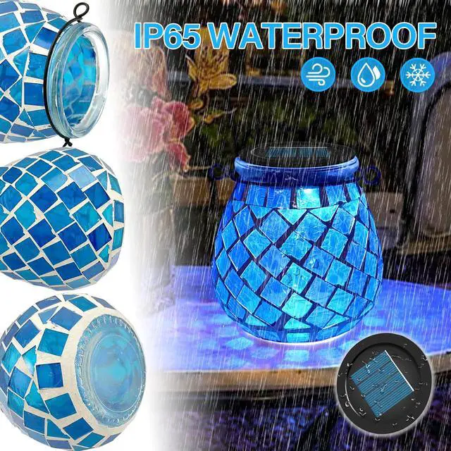 Alt view image 5 of 6 - 2PCS Oval Solar Lights Outdoor