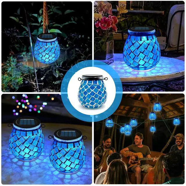 Alt view image 6 of 6 - 2PCS Oval Solar Lights Outdoor