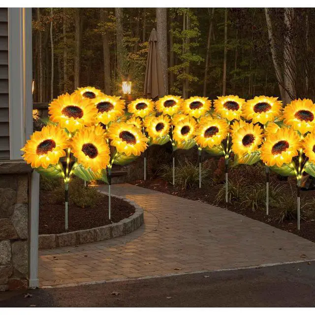 Alt view image 4 of 6 - Solar Lights Outdoor Garden Waterproof