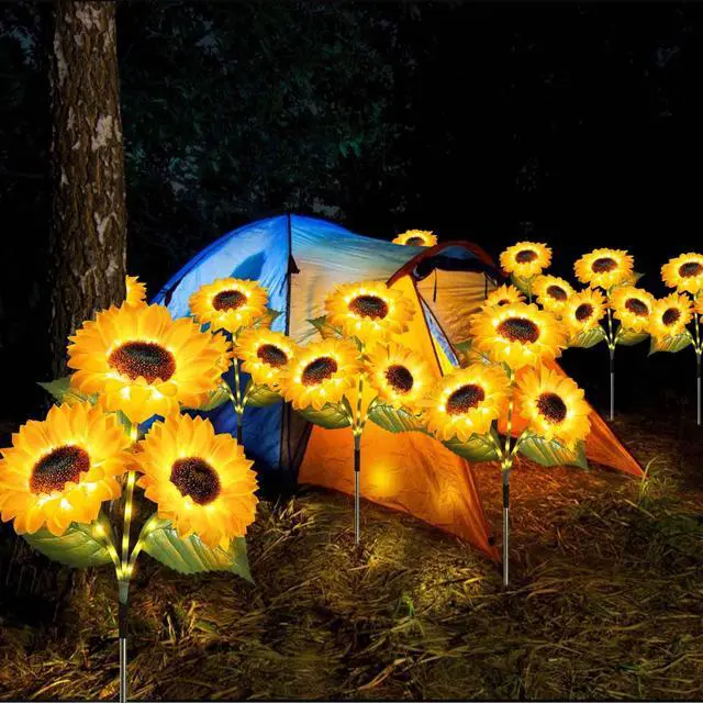 Alt view image 6 of 6 - Solar Lights Outdoor Garden Waterproof