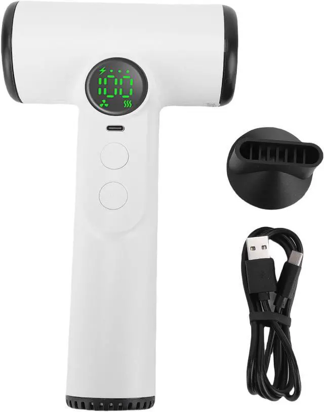 Alt view image 6 of 7 - USB Hair Dryer Fast Charging 30000 RPM Wireless Blow Dryer