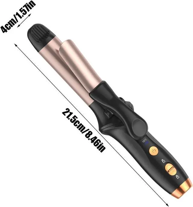 Alt view image 6 of 7 - Hair Curling Iron 3-Temperature Rechargeable Styler