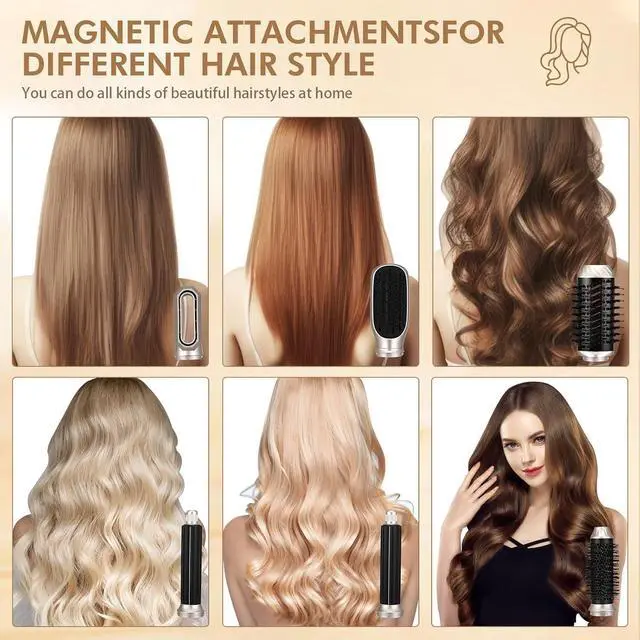 Alt view image 6 of 7 - Hair Styler 6 in 1 Magic Air Styler
