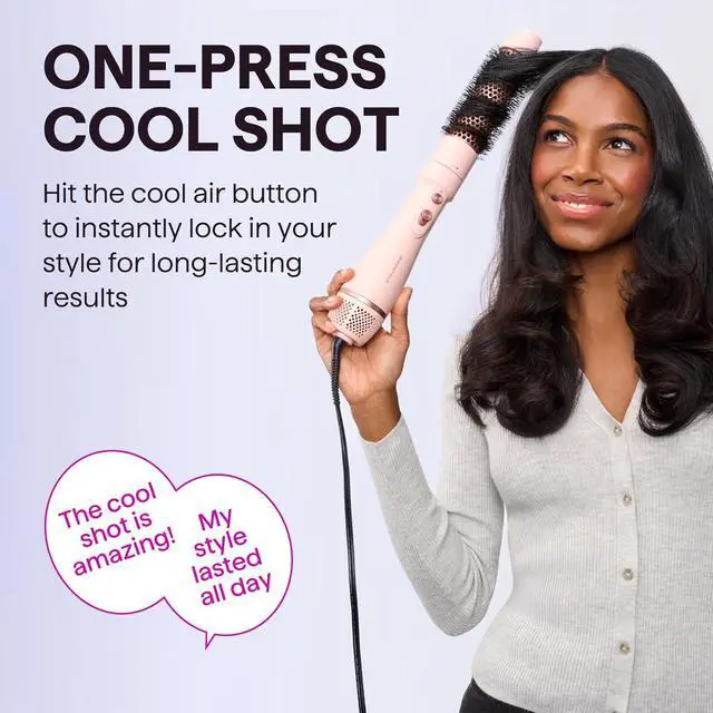 Alt view image 6 of 6 - Hair Dryer Brush 5-in-1 Hot Air Brush Set