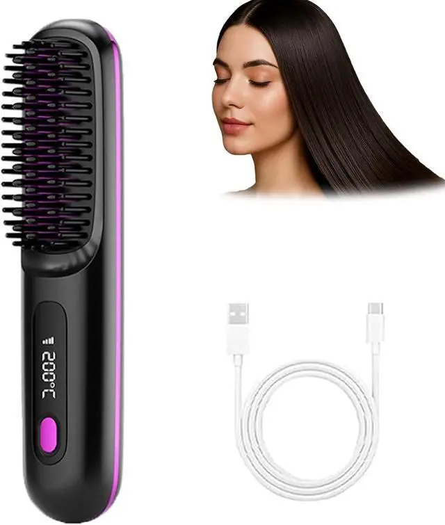 Main image of Glow Wave Heated Brush for Short Hair