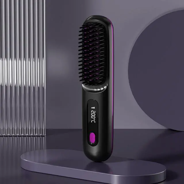 Alt view image 7 of 7 - Glow Wave Heated Brush for Short Hair