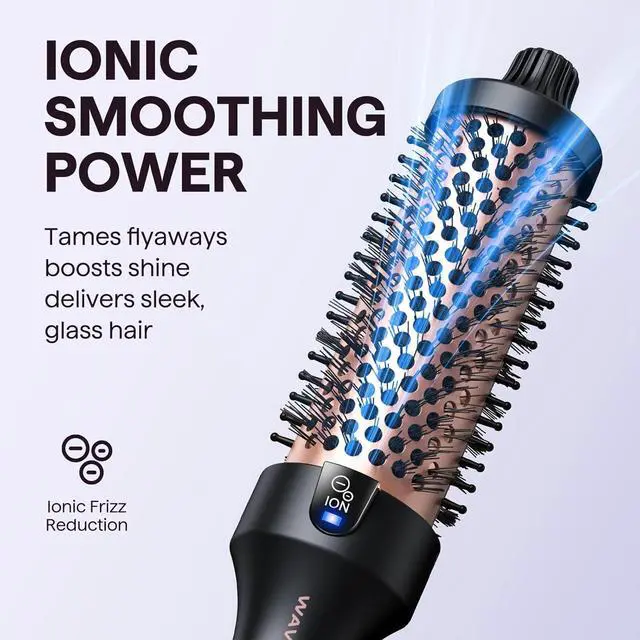 Alt view image 2 of 7 - Blowout Boost Thermal Brush Rose Gold and Air Sculpt 5-in-1 Hair Dryer Brush