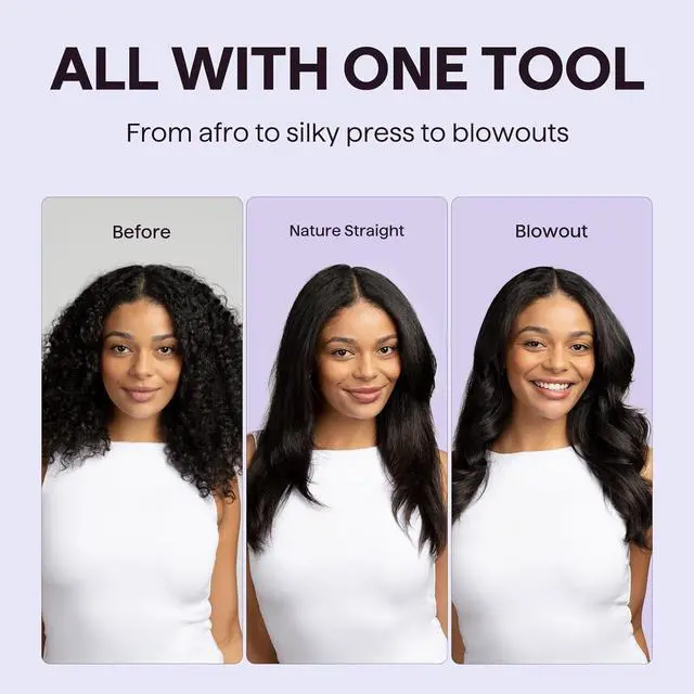 Alt view image 4 of 7 - Blowout Boost Thermal Brush Pink and Air Sculpt 5-in-1 Hair Dryer Brush