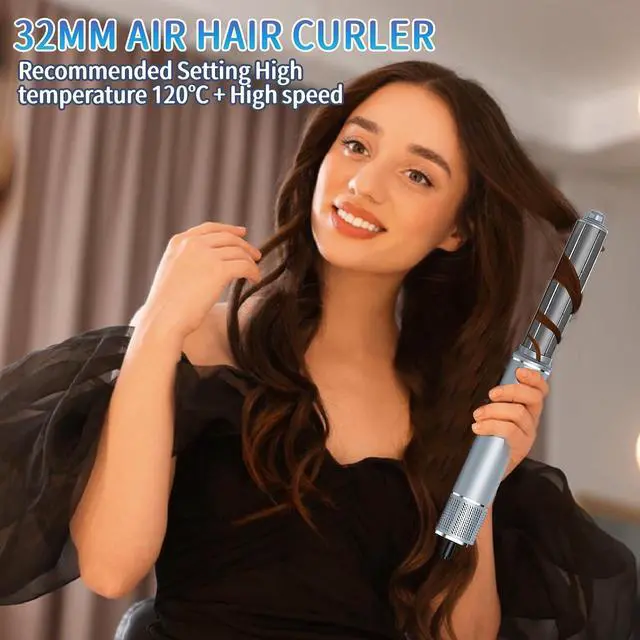 Alt view image 6 of 7 - 5 in 1 Hot Air Styler 130000 RPM New Brushless Motor Hair Styler