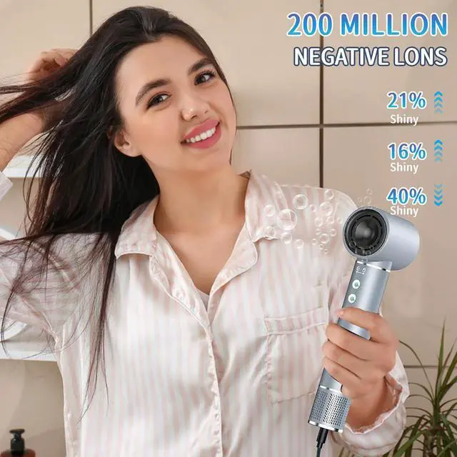 Alt view image 7 of 7 - 5 in 1 Hot Air Styler 130000 RPM New Brushless Motor Hair Styler