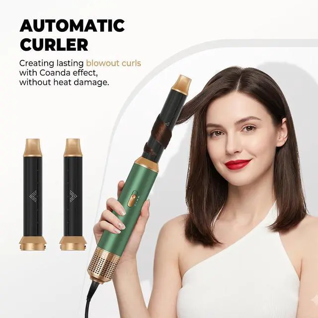 Alt view image 6 of 7 - 5 in 1 Hair Styler Hot Air Styler