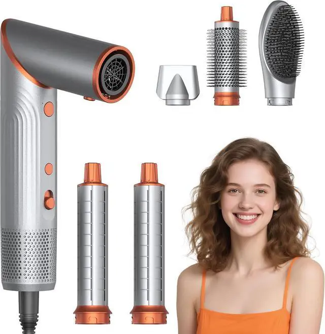 Main image of 5 in 1 Hair Styler Air Wrap Hot Air Brush for Hair Styling