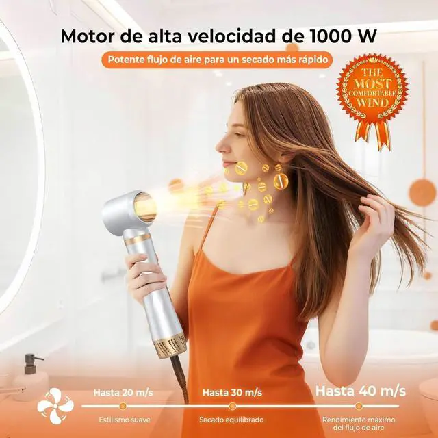Alt view image 2 of 7 - Hair Styler 5 in 1 Hair Dryer Brush