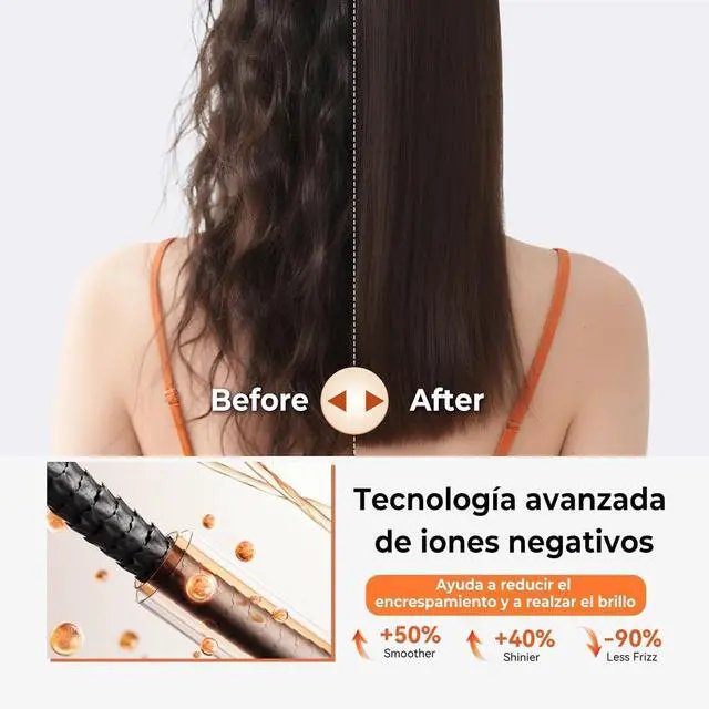 Alt view image 6 of 7 - Hair Styler 5 in 1 Hair Dryer Brush