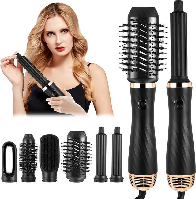 Main image of 6 in 1 Hair Styler 1000w Hair Dryer Brush for Hair Styling
