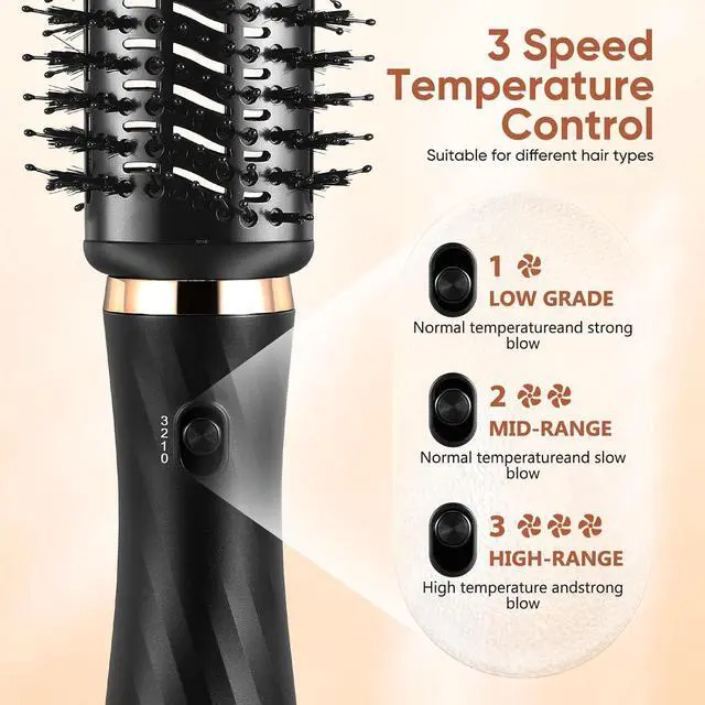 Alt view image 5 of 7 - 6 in 1 Hair Styler 1000w Hair Dryer Brush for Hair Styling