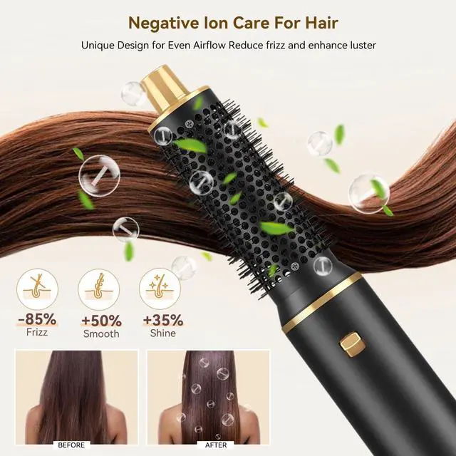 Alt view image 4 of 7 - 5 in 1 Hair Styler Magic Styler Without Heat Damage