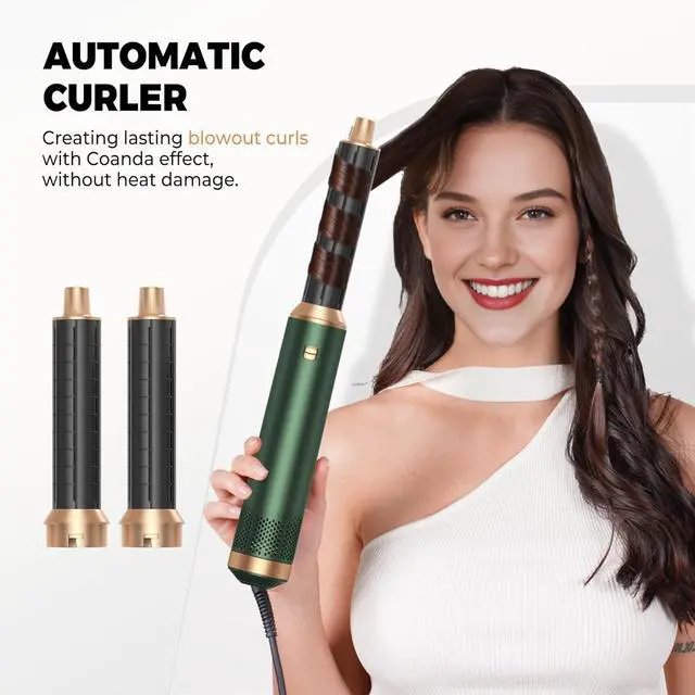 Alt view image 3 of 7 - Magic Styler 7 in 1 with 110000 RPM High Speed Hair Styler
