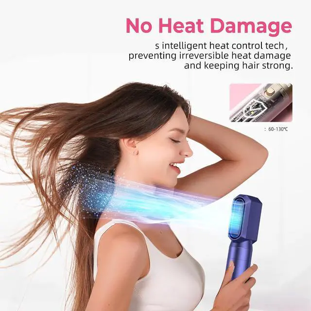 Alt view image 6 of 7 - Airbrush Hair Styler 6 in 1 Multi Styler