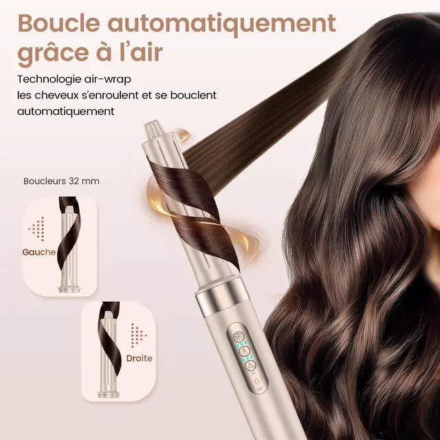 Alt view image 4 of 7 - 8-in-1 High Speed Hot Air Styler Hair Dryer Set 110