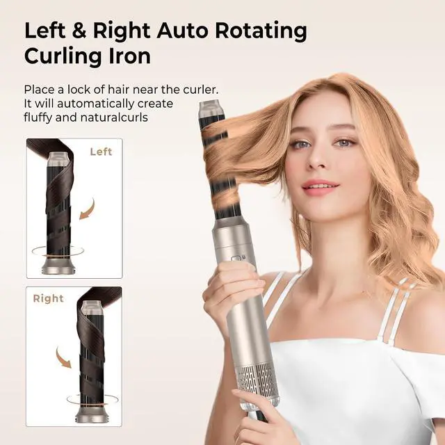 Alt view image 2 of 6 - 6 in 1 Hairstyler Set