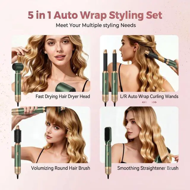Alt view image 2 of 7 - Hair Styler 5 in 1 Magic Styler