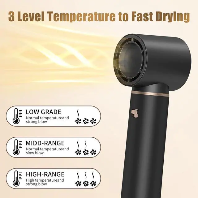 Alt view image 7 of 7 - 5 in 1 Airbrush Hair Styler Set Curl