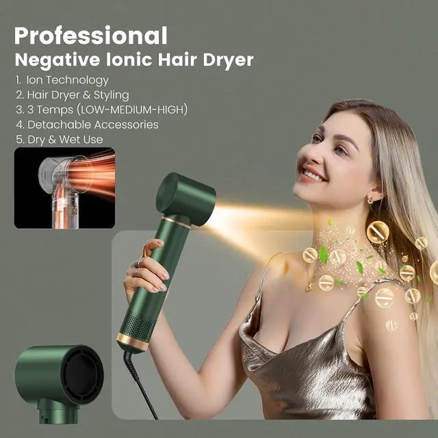 Alt view image 4 of 7 - 5 in 1 Hair Styler Airbrush 5 in 1 Multi Styler