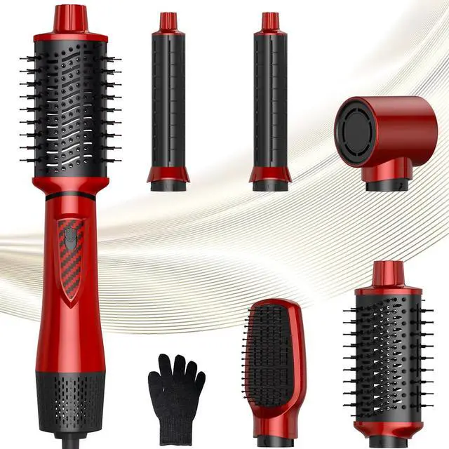 Main image of 5 in 1 Hot Air Brush with Detachable Heads