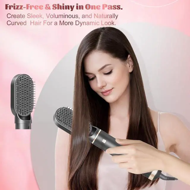 Alt view image 4 of 6 - 5 in 1 Hair Styler Hot Air Brush Air Curling Wrap