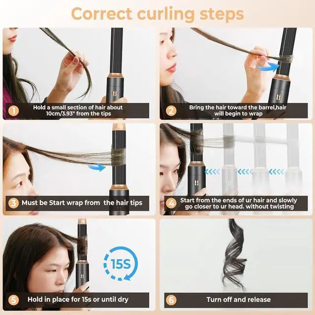 Alt view image 4 of 7 - Magic Styer Hair Styler 5 in 1