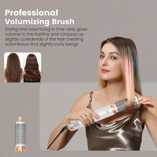 Alt view image 5 of 7 - Hair Styler 5 in 1 Magic Styler with Curl Straighten