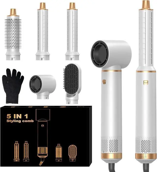 Main image of Hair Styler 5 in 1 Magic Styler with Curl Straighten
