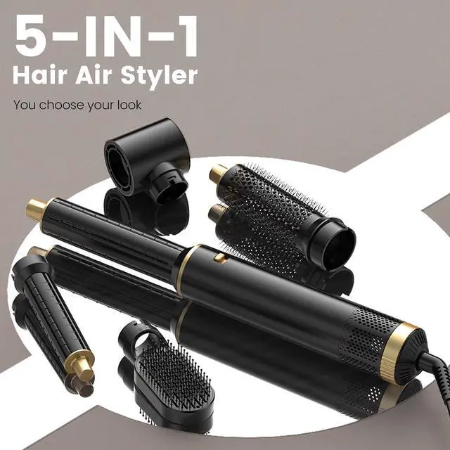 Alt view image 2 of 7 - Airbrush Hair Styler with Curl Straighten