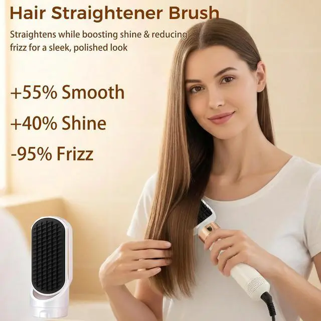 Alt view image 6 of 7 - 5 in 1 Hair Styler & Air Styler with Ionic Hairdryer