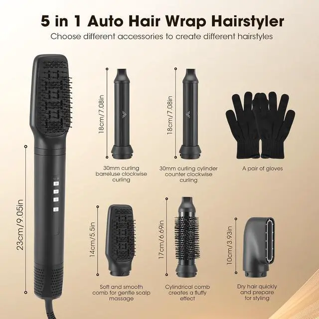 Alt view image 5 of 7 - 5 in 1 Hair Styler