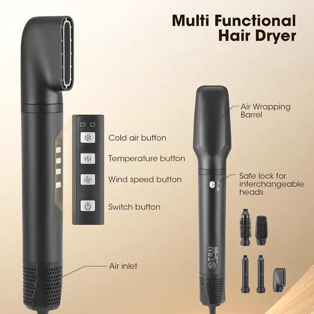 Alt view image 7 of 7 - 5 in 1 Hair Styler