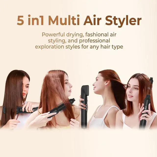 Alt view image 2 of 7 - 5 in 1 Hair Styler