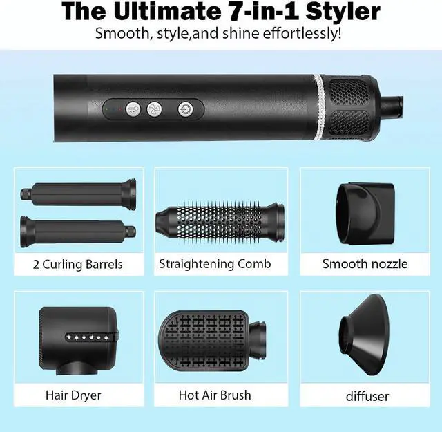 Alt view image 3 of 6 - Hair Dryer Brush