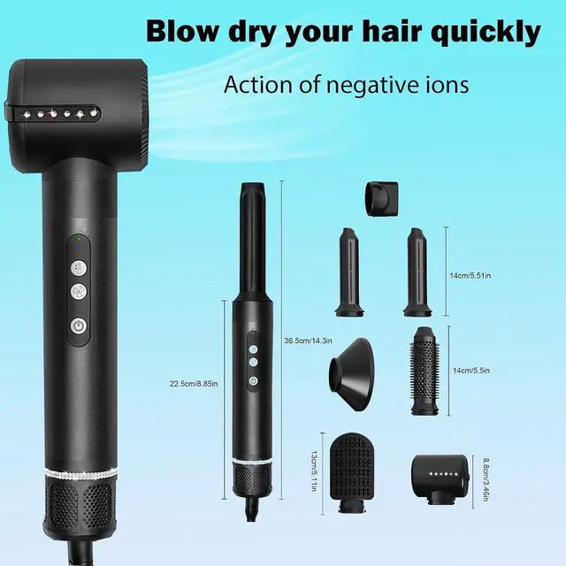 Alt view image 5 of 6 - Hair Dryer Brush