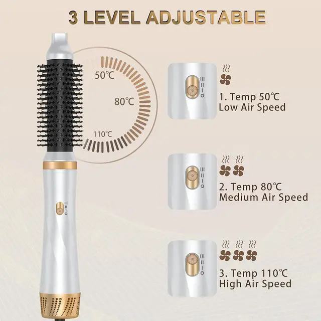 Alt view image 4 of 7 - Magic Air Styler 5 in 1 Hair Styler