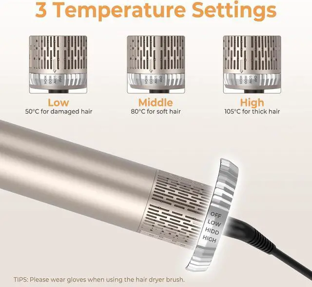 Alt view image 5 of 6 - 6 in 1 Hairstyler Set